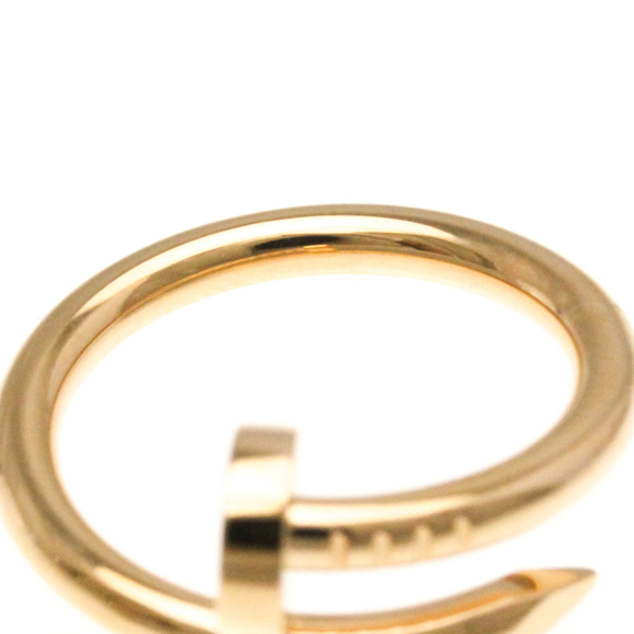 CARTIER Pink Gold (18K) No Stone Band Ring Size 7.25 #55 - Picture 6 of 9